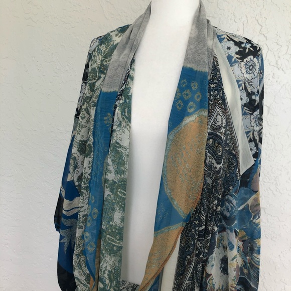 Free People Keeping Up With The Kimono Duster - Picture 5 of 11